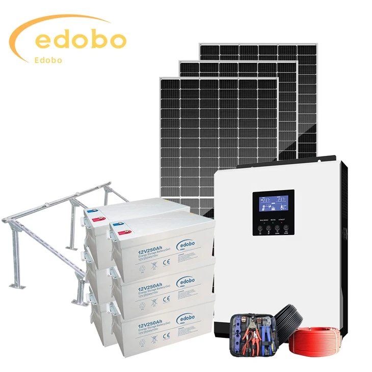 3kw sólarrafmagn fyrir heimili