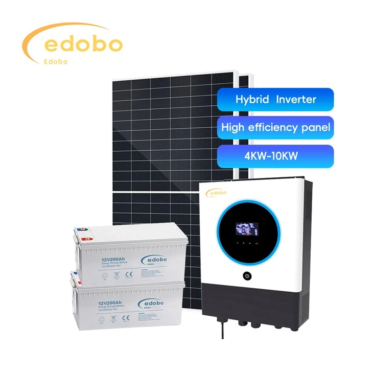 4kw 10kw Hybrid Inverter með sólarrafhlöðu