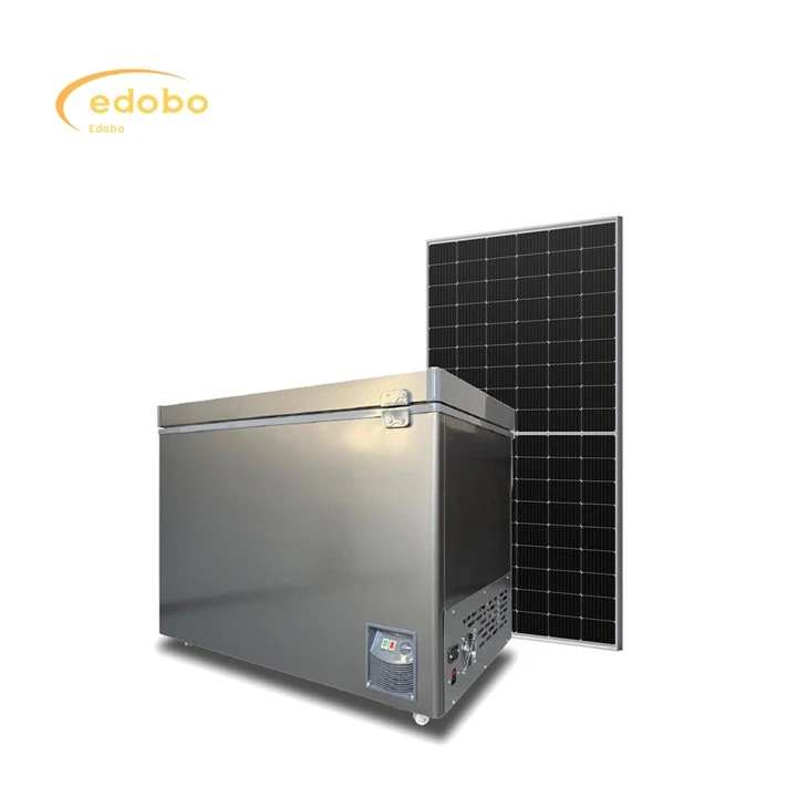 Edobo Solar AC/DC Solar ísskápur frystir Til heimilisnotkunar
