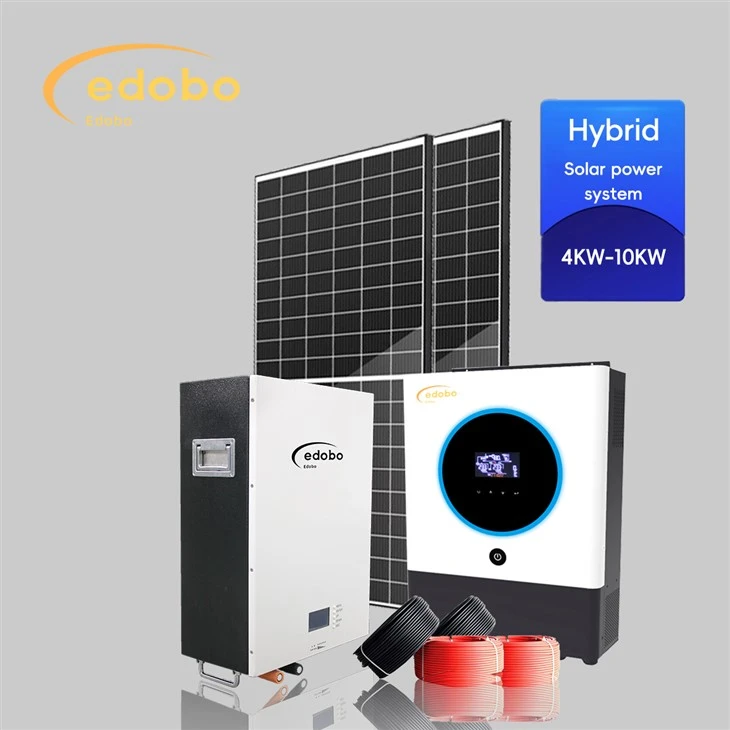 Hybrid 6kw sólarorkukerfi
