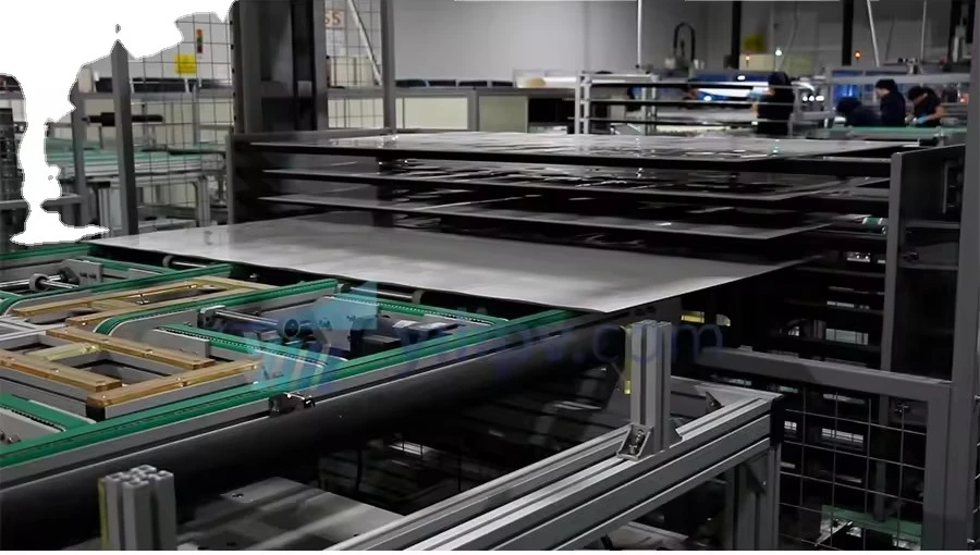 100MW solar panel production line composition: 100MW solar panel production line composition:
