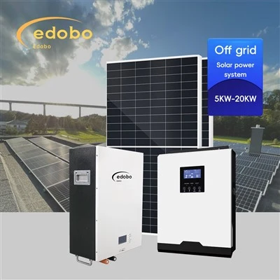 10kw afl sólarrafall fyrir heimili
