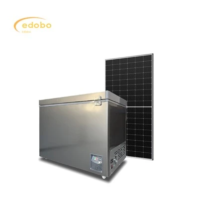 Edobo Solar AC/DC Solar ísskápur frystir Til heimilisnotkunar