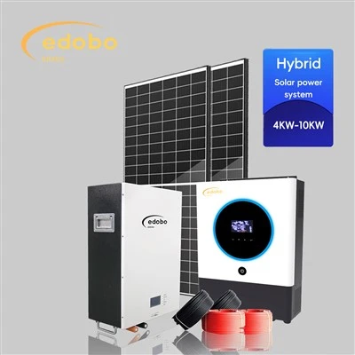 Hybrid 6kw sólarorkukerfi