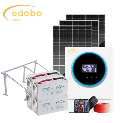 Off Grid sólarrafhlöðu öryggisafritunarkerfi