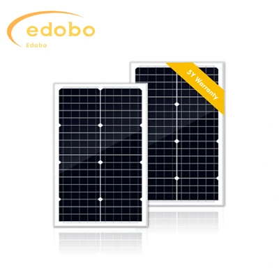 Lítil gerð 40W sólarplötur