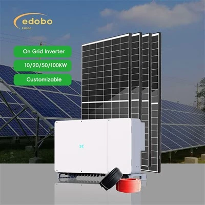 Sól Pv Kerfi Með Sól Inverter á Off Grid