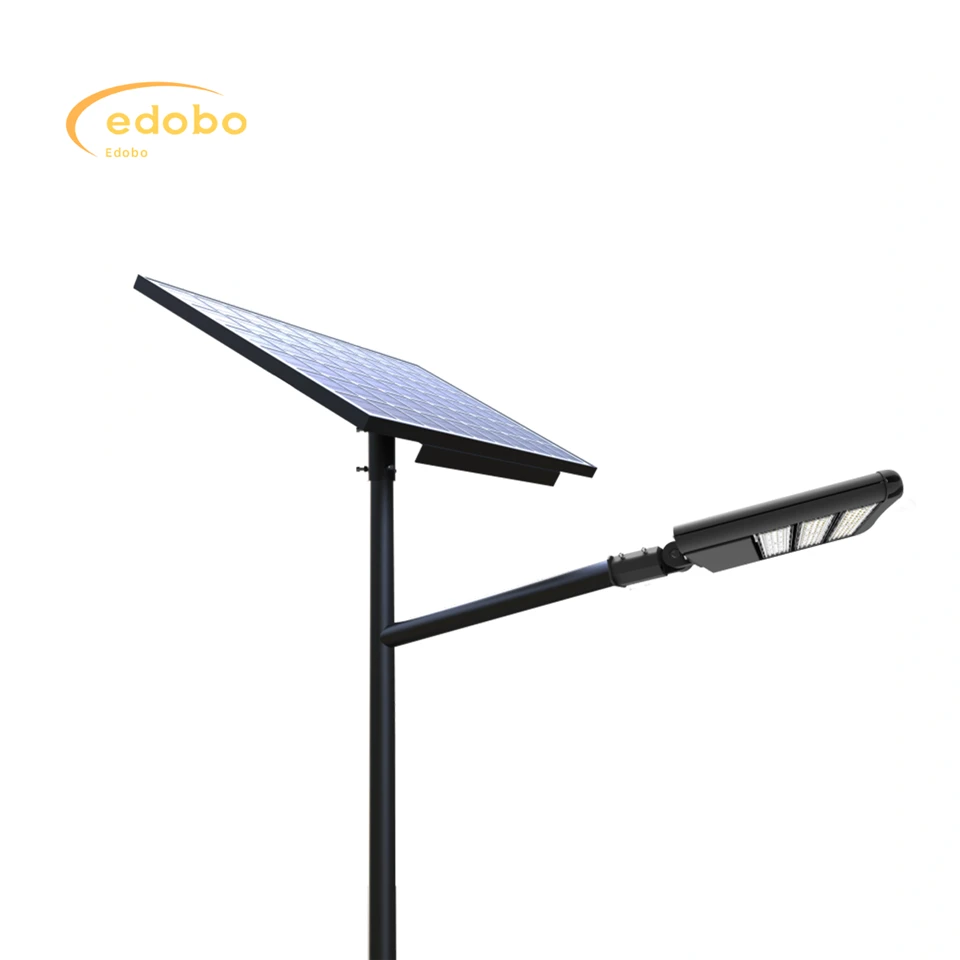Split Street Lamp Solar Street Light með IoT
